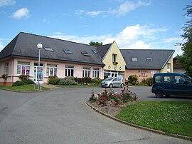 The town hall of La Mezière