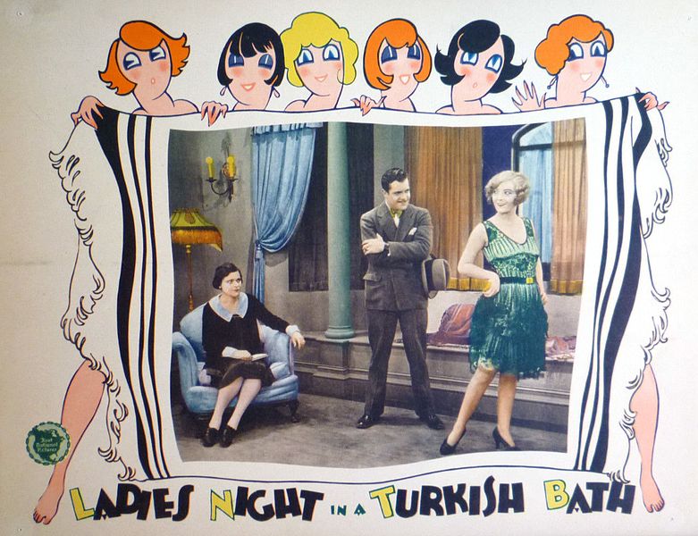 File:Ladies Night in a Turkish Bath lobby card.jpg