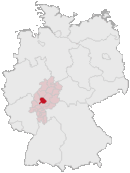Drapeau de Arrondissement de Gießen