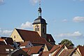Lauffen a.N. - Dorf - Regiswindiskirche - Ansicht von SW über die Altstadt (4)