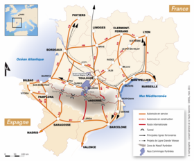 Localisation de Pays Comminges Pyrénées