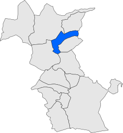 Localització de Vinebre respecte de la Ribera d'Ebre.svg