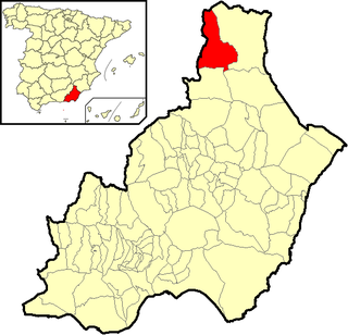 María, Almería: situs