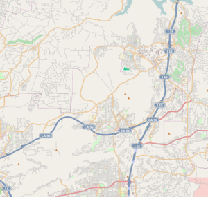 300px location map northeastern san diego