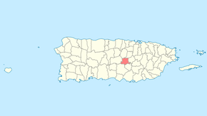 Муніципалітет Барранкітас на карті Пуерто-Рико