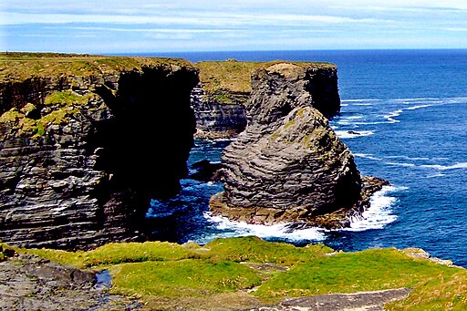 Loop Head Peninsula - Dunlicky Road - Atlantic Coastline - geograph.org.uk - 3120298