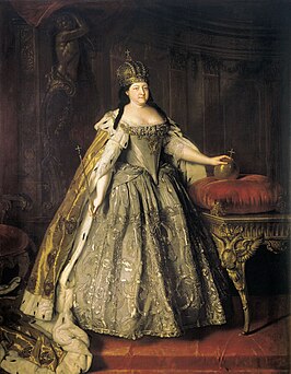 Tsarina Anna van Rusland (1730), Louis Caravaque, Tretjakovgalerij