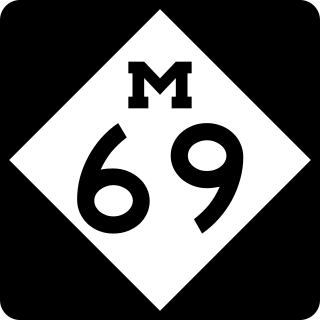 <span class="mw-page-title-main">M-69 (Michigan highway)</span> State highway in Michigan, United States