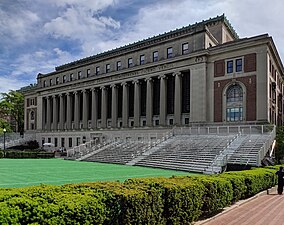 Butler Library, Columbia University.