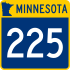 Trunk Highway 225 marker