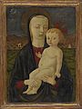 Title:Madonna and ChildArtist/Maker:Workshop of Paolo Uccello (Italian, about 1397 - 1475)Culture:ItalianPlace:Italy (Place created)Date:about 1470 - 1475Medium:Tempera on panelDimensions:Panel: 53.3 × 41.9 × 3.8 cm (21 × 16 1/2 × 1 1/2 in.)