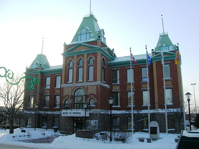 Roberval City Hall, a National Historic Site of Canada