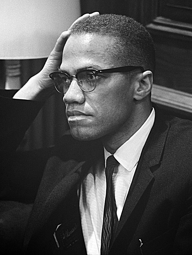 Malcolm X in March 1964