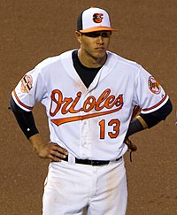 Machado with the Orioles in 2012