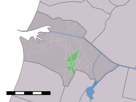 Kaart van Santpoort