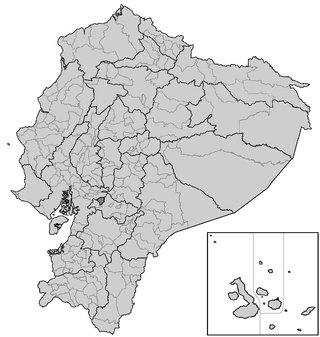 <span class="mw-page-title-main">Cantons of Ecuador</span> Second-level administrative divisions of Ecuador