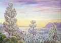 "Marianne_North_(1830-1890)_-_View_from_the_Steps_of_Table_Mountain_through_a_Wood_of_Silver_Trees_-_MN425_-_Marianne_North_Gallery,_Royal_Botanic_Gardens,_Kew.jpg" by User:BotMultichillT