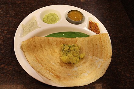 Dosa, one of the favorite dishes in Tamil Nadu