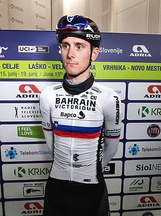 <span class="mw-page-title-main">Matej Mohorič</span> Slovenian professional cyclist