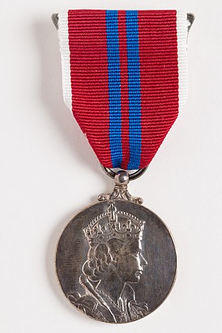 <span class="mw-page-title-main">Queen Elizabeth II Coronation Medal</span> Award