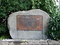 Gedenktafel am Kirchplatz