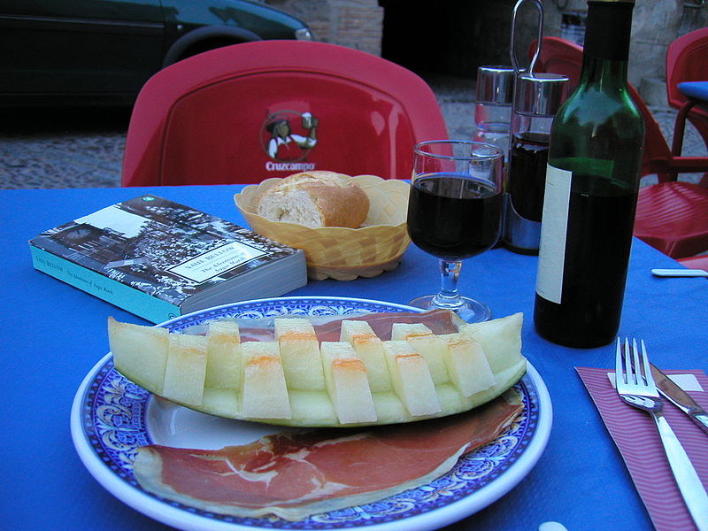 File:Melon con jamon en Toledo.jpg