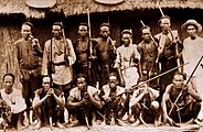 攝於1945年前的噶瑪蘭族人