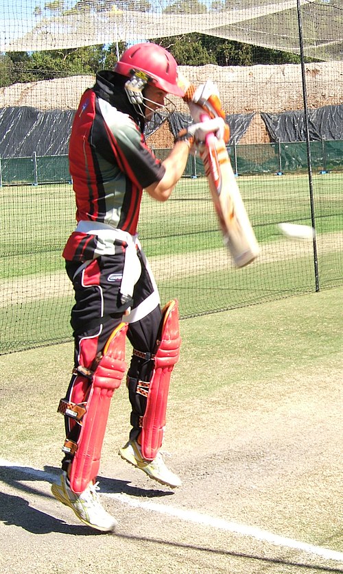 Image: Michael Klinger batting