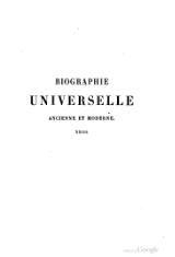 Michaud - Biographie universelle ancienne et moderne - 1843 - Tome 23.djvu