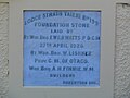 Middlemarch Museum, Lodge Strath Taieri plaque.JPG