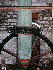 Pit Wheel, Wallower and Upright Shaft. Mill Machinery.jpg