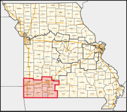 Missouri's 7th congressional district (since 2023).svg