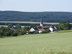 Skyline of Moßbach