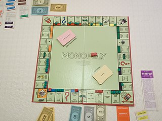 Monopoly este un joc originar din Statele Unite, introdus pe piață de frații Parker. Numit și “Jocul de schimburi comerciale rapide cu proprietăți”, numele lui se inspiră din conceptul economic de monopol, adică dominația unei singure entități asupra unei piețe. Jucătorii se mișcă roata pe o suprafață de joc, deplasându-se in funcție de numarul decis de zaruri, mărindu-și averile imobiliare prin achizitionare de case și hoteluri și încasând chirii de la adversarii săi, scopul final fiind de a-i împinge pe aceștia spre faliment.