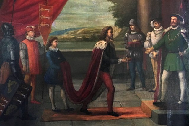 Image: Murrough O'Brien, King of Thomond, Submits to King Henry VIII