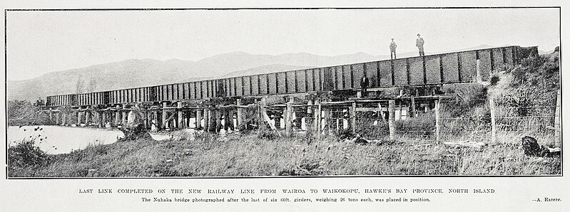 File:Nūhaka Bridge in 1926.jpg