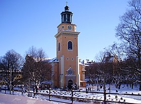 L'église Marie-Madeleine en février 2011.
