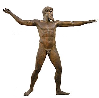 <i>Artemision Bronze</i> Ancient Greek sculpture
