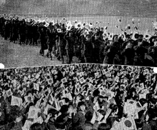 Janap-China War 1937Chines refugees in ShanghaiThe war created 95 million refuge