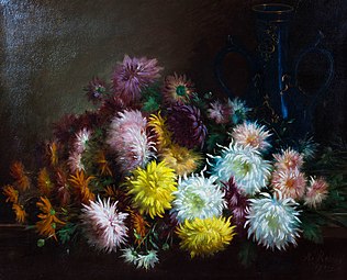 Dahlias (1901), localisation inconnue.