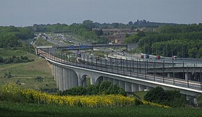 All three bridges seen from the south east bank NashendenValley5501.JPG