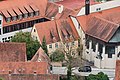 Former cloister courtyard, so-called Christgarten house