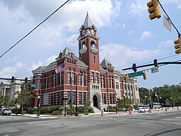 New Hanover Countys domstolshus i Wilmington.