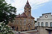 Newberry Opera House in Newberry, South Carolina, U.S. This is an image of a place or building that is listed on the National Register of Historic Places in the United States of America. Its reference number is 69000171.