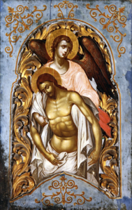 Ange tenant les symboles de la Passion (en) de Nikólaos Kallérgis.