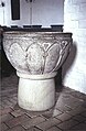 Font of Gotland limestone