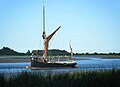 A Norfolk Wherry on the Broads