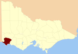 County of Normanby Cadastral in Victoria, Australia