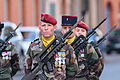 * Nomination: Military parade for November 11th ceremony in Toulouse in 2014 --PierreSelim 06:36, 21 November 2014 (UTC) * Review Overall good quality. Can you consider a tighter crop as proposed to avoid the half cut soldier at the left? --Cccefalon 07:41, 21 November 2014 (UTC)