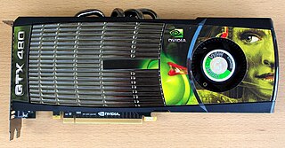 <span class="mw-page-title-main">GeForce 400 series</span> Series of GPUs by Nvidia